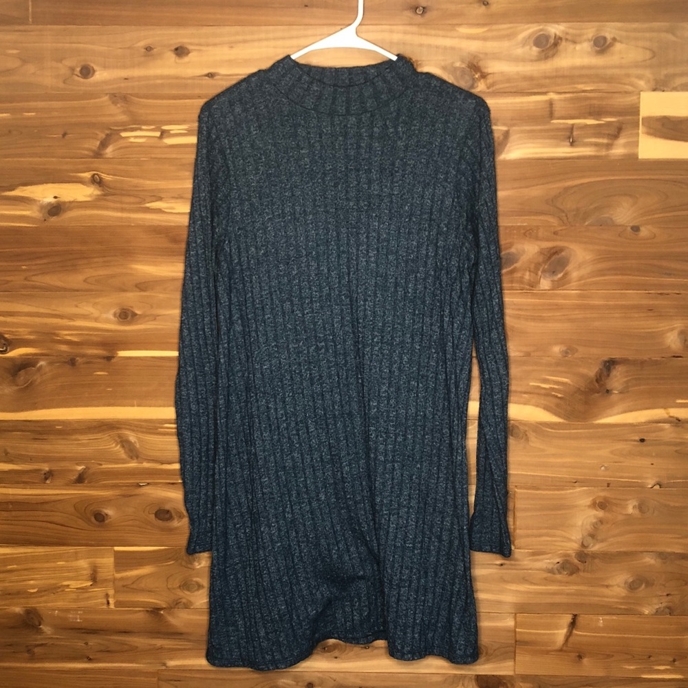Mock Neck Dress